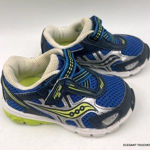 Saucony Boy's Baby Ride 6 Shoes Toddler Size 5 XW Royal Blue Athletic Sneakers